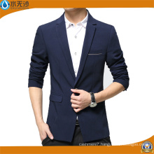 Factory OEM Fashion Casual Jacket Men Cotton Blazer